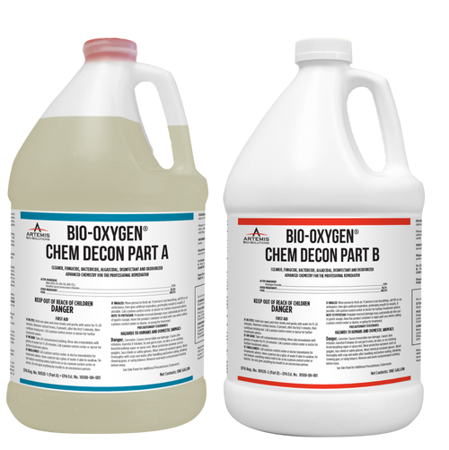 Bio-Oxygen Chem Decon gallon kit detail — Foster First